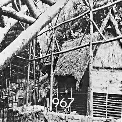 Photo historique de La Chaumière